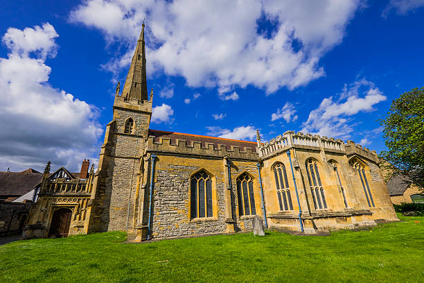 evesham - vale of evesham town worcestershire midlands fotografías e imágenes de stock