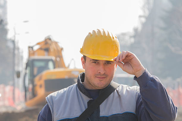 istock Real and ordinary construction worker on his job. 515003786