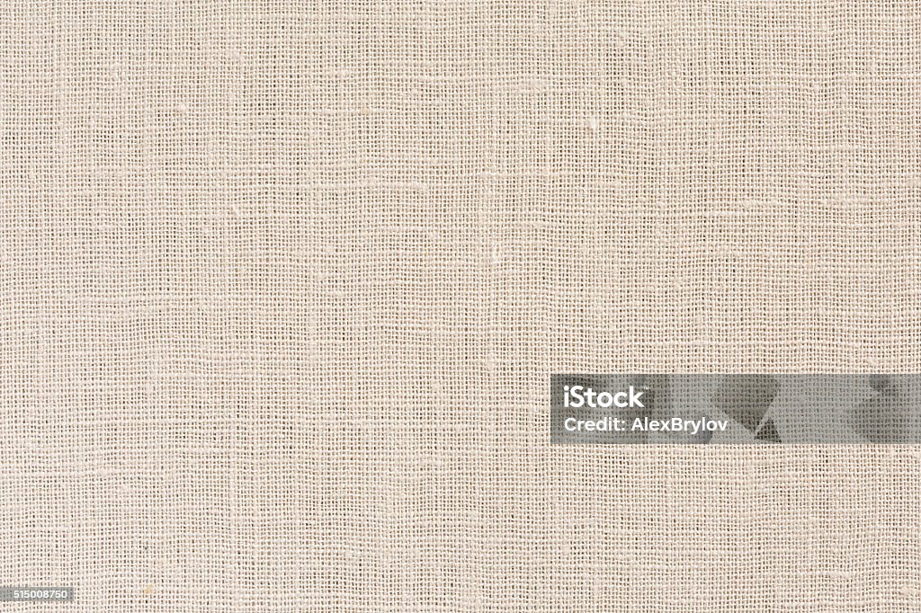Neutro beige tela de fondo con transparente textura de lona - Foto de stock de Tejido - Textil libre de derechos