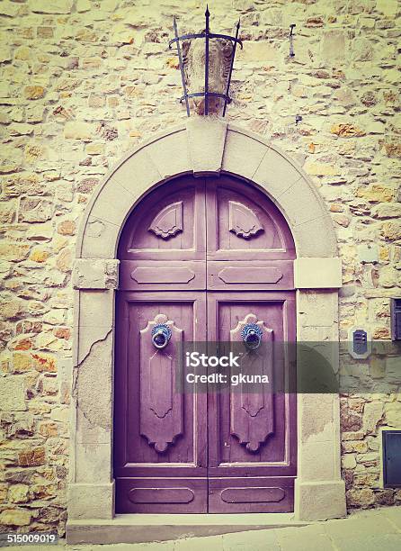 Italian Door Stock Photo - Download Image Now - Ancient, Antique, Arch - Architectural Feature