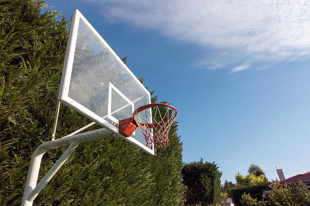 istock Basketball court in the backyard 515011449