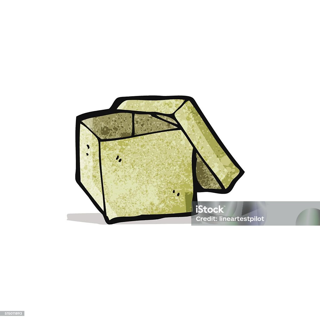 Cartoon Empty Box Stock Illustration - Download Image Now - Bizarre