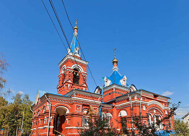 istock Intercession of Theotokos church (1896). Osechenki, Russia 515012437