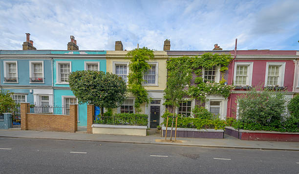 istock Pastel houses, Notting Hill - London 515014939