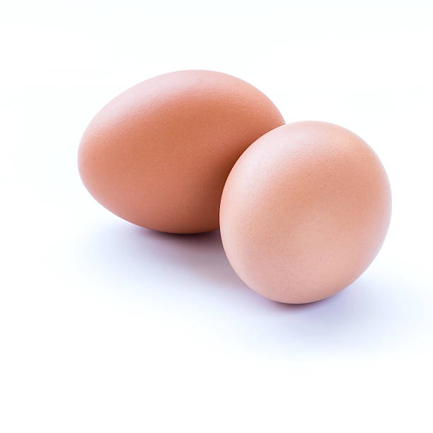 istock Close up of an egg isolated on white background 515046857