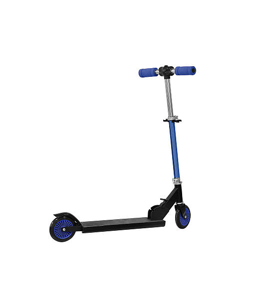 istock Children scooter isolated on white 515049361