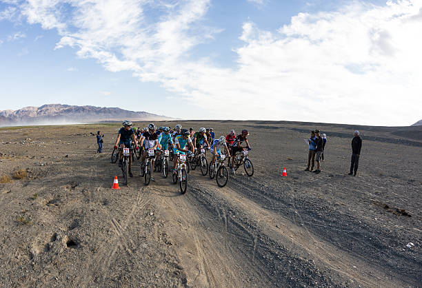 istock race marathon mountain bike 515049703
