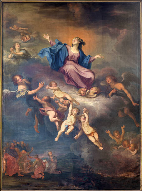 istock Bruges -  Assumption of Virgin Mary  in st. Jacobs church 515049971