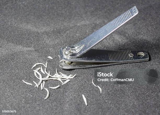 Close Up Shot Of Dirty Nail Cutter Image Stock Photo - Download Image Now - Adult, Beauty, Care