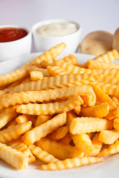 istock Crinkle Cut French Fries 515058286