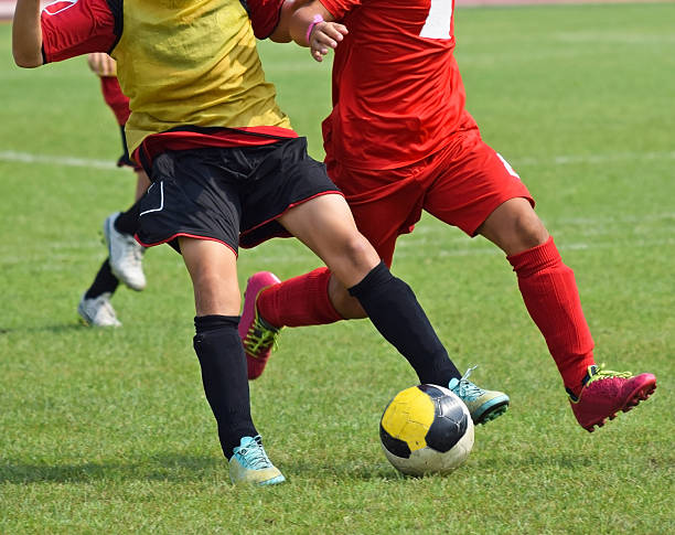 istock Young soccer players in action 515058752