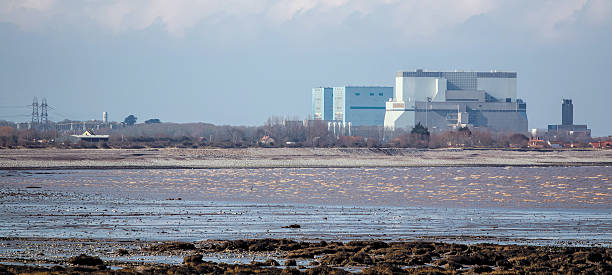 힌클리포인트 원자력발전소 서머싯, 영국 - nuclear power station construction uranium energy 뉴스 사진 이미지
