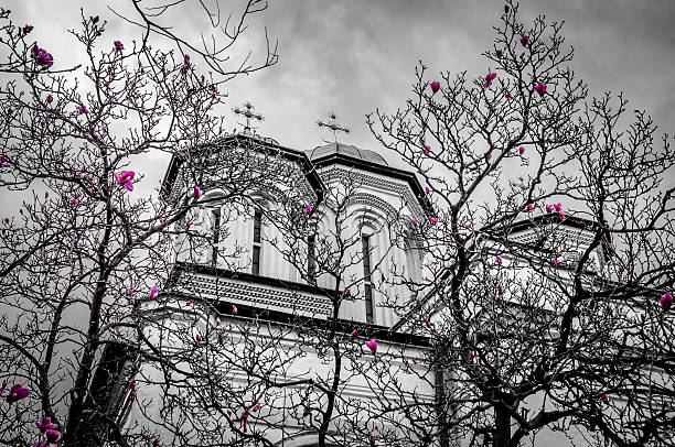 istock Radu Voda Monastery a convent for monks in Bucharest, Romania 515060568