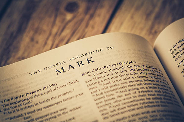 The Gospel According To Mark The Gospel According To Mark. new testament stock pictures, royalty-free photos & images