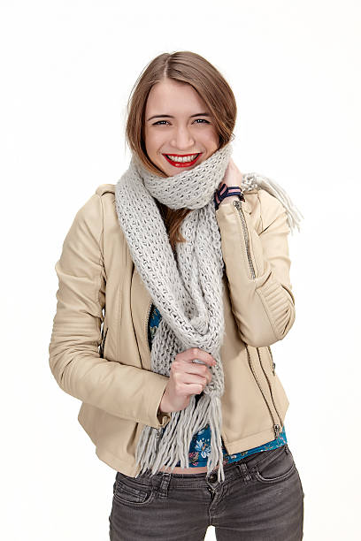 istock Young woman   on a white 515063820