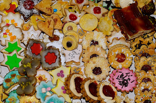 istock colorful Christmas cookies 515064138