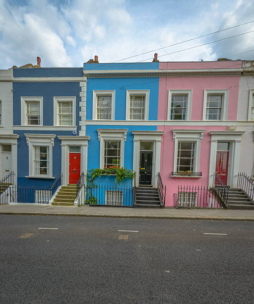 istock Pastel houses, Notting Hill - London 515065763
