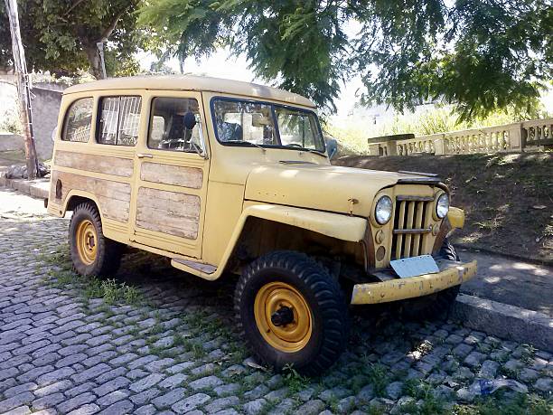 rural willys veículo utilitário 1958, brasil - utilitario - fotografias e filmes do acervo