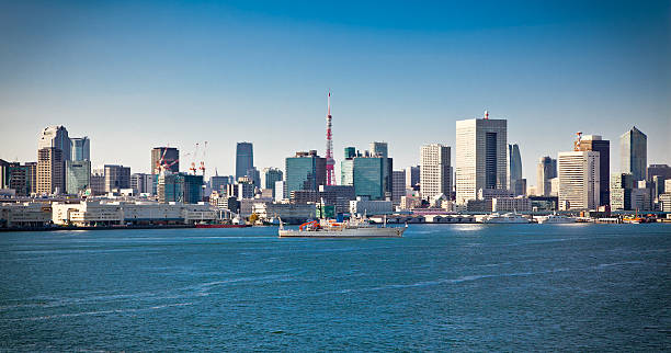 istock Panoramic view on Tokyo from Sumida River, Japan. 515066976