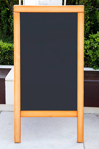 istock A close up shot of a blackboad sign 515068132