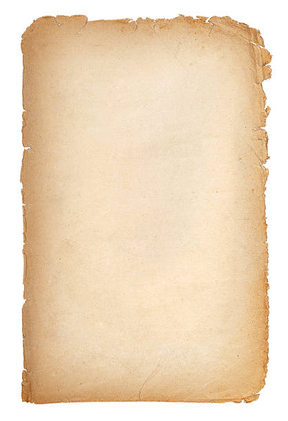 istock old paper grunge texture, empty  isolated on white background 515072293