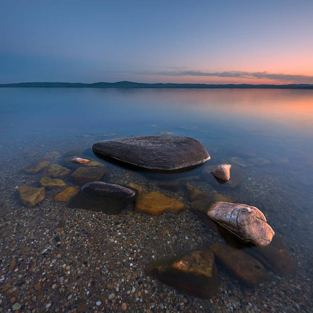 istock Lake at dusk, long exposure 515073566