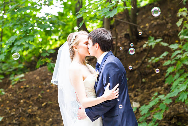 istock Wedding, Beautiful Romantic Bride and Groom Kissing 515073918