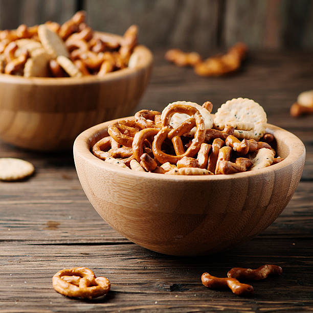 istock Unhealthy snack on the wooden table 515074194