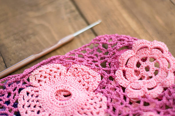 istock the product is handmade, crochet 515074584