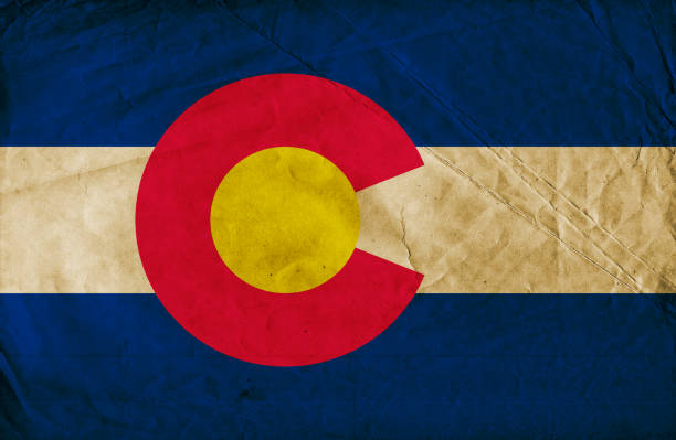 istock Colorado grunge flag 515075078