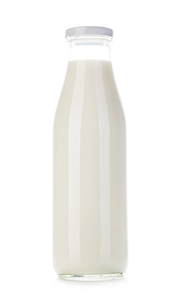 istock Bottle of milk close-up isolated on white background. 515083088