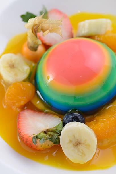 istock Colorful jelly dessert with assorted fruits 515083172