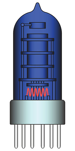 전자관 - vacuum tube stock illustrations