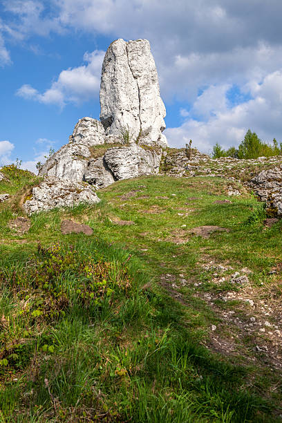 istock Jurassic limestone rocks - Polish Jura. 515083814