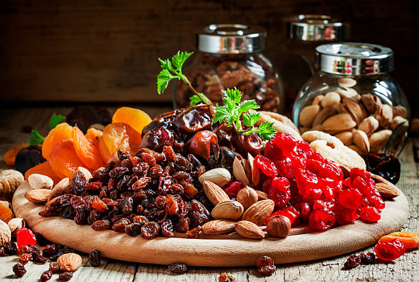 istock Raisins, dried grapes, dried fruit and nut mix 515084526
