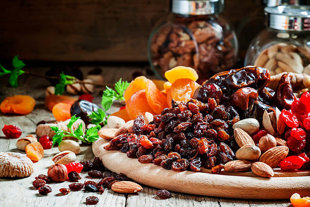 istock Raisins, dried grapes, dried fruit and nut mix 515084730