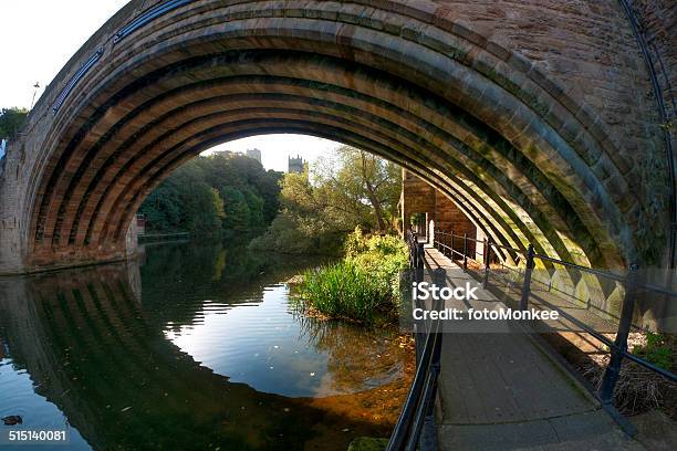 Framwellgate Bridge Durham City Durham Großbritannien Stockfoto und mehr Bilder von Durham - England