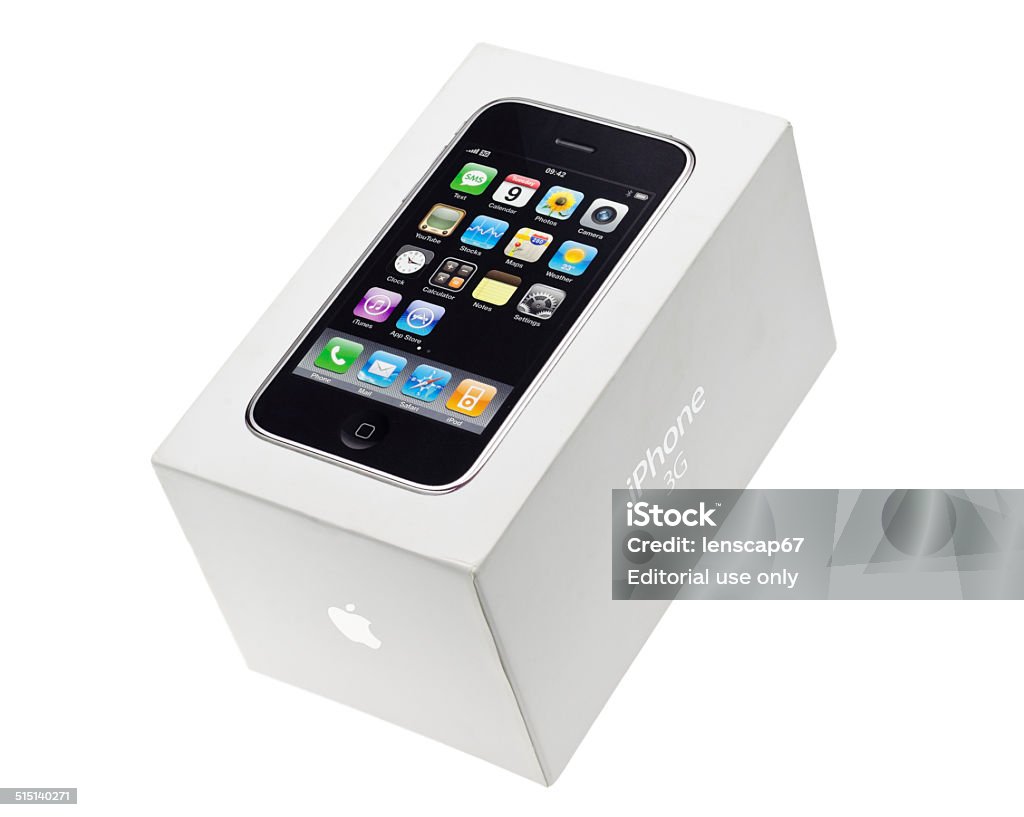 Apple Iphone 3 G - Fotografie stock e altre immagini di 3G - 3G
