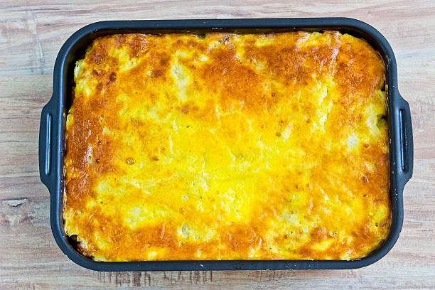 istock Potato casserole with eggs and meat 515141695