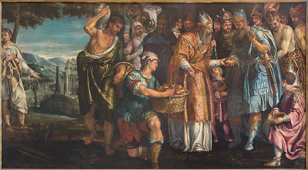 istock Venice - The Sacrifice of Melchizedek in church San Francesco 515142135