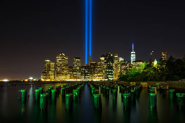 istock Tribute in Light. Downtown New York City 515142387