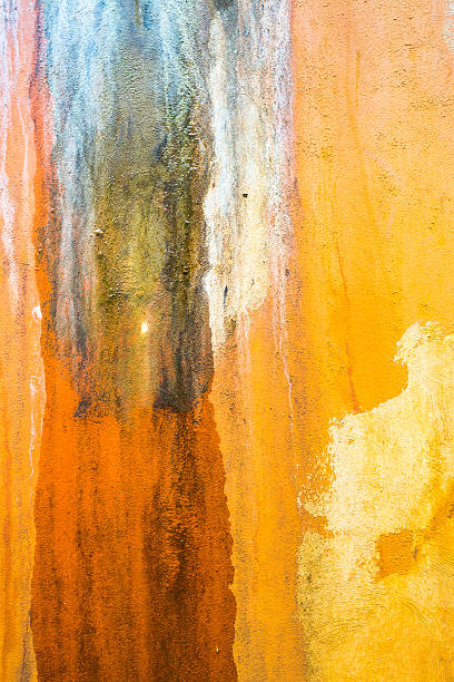 istock Close up shot of rusty wall background image. 515143355