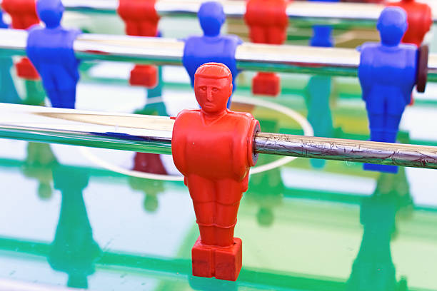 istock Tabletop football with red and blue figures 515144049