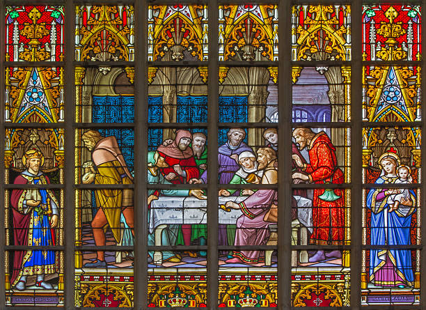 Stained glass in Saint John’s in Den Bosch