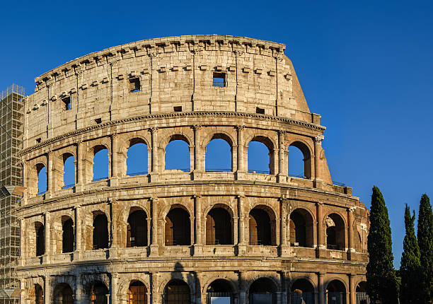 istock Partial view of Coliseum ruins. Italy, Rome. 515145911