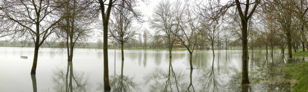 istock Floods (Modena, Italy): flooding after overflow of the Secchia river. 515146976