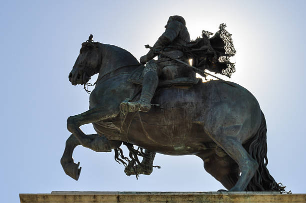 istock Equestrian statue of Felipe IV 515147627