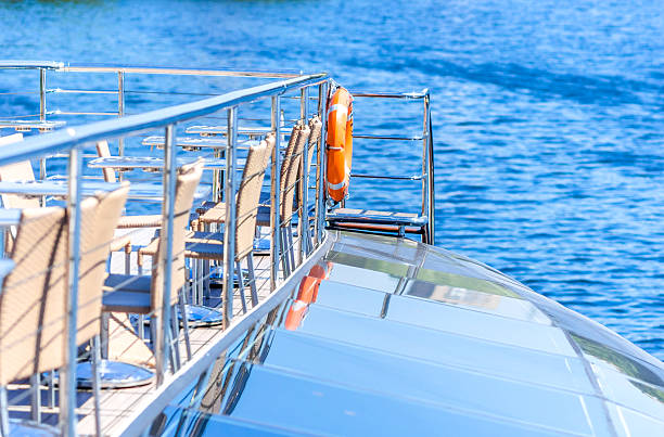 istock life buoy on yacht 515150840