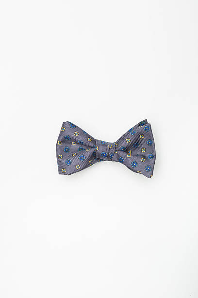 istock Grey isolated fashion bow-tie 515152354
