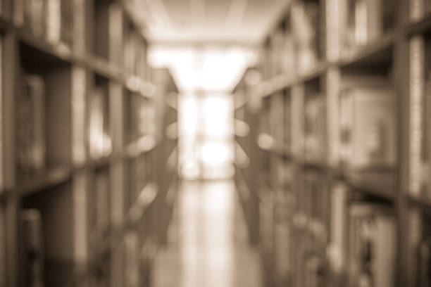istock Blur image of Book shelf Knowledge and Research in Education 515156610